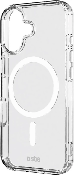 SBS Light Mag Cover mit MagSafe für iPhone 17 transparent