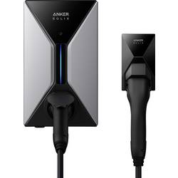 Anker Anker SOLIX V1 Smart EV Charger 22KW SOC Wallbox Typ 2 32 A 22 kW App, RFID A5191GZ2