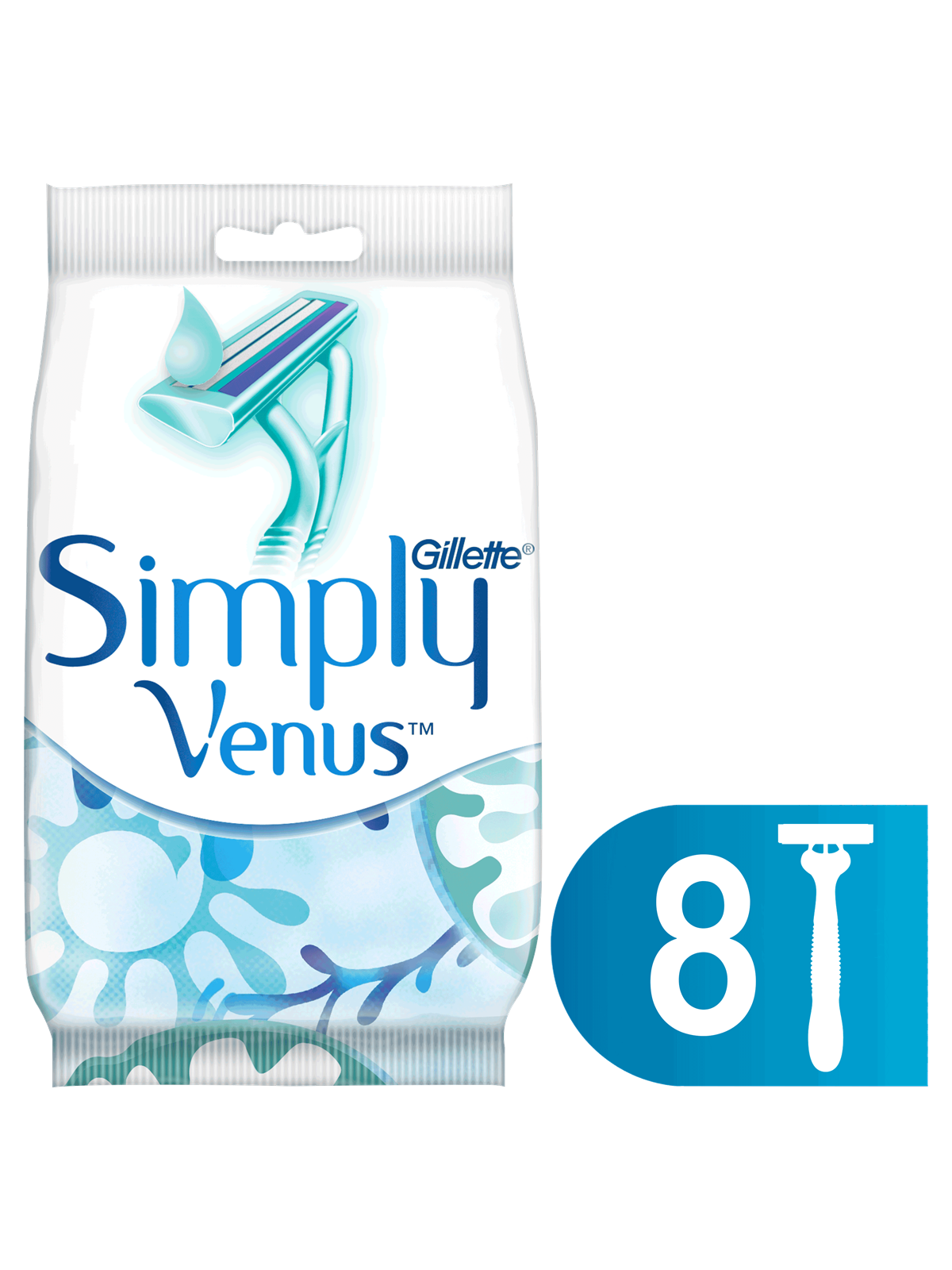 Gillette-Venus Simply Venus 2 - 8 pcs