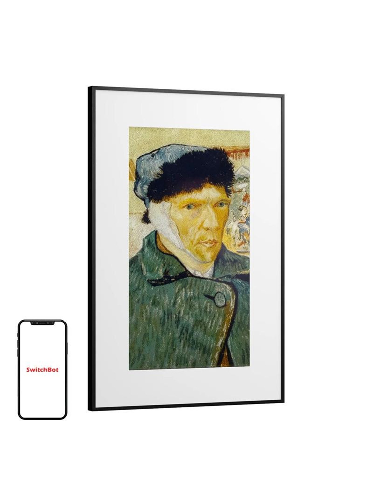 SwitchBot AI Art Frame 31.5" Digitaler Bilderrahmen
