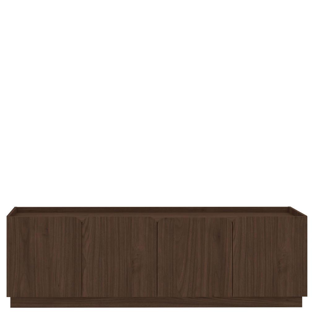 Mid.you Lowboard , Walnussfarben , Holzwerkstoff , 180x59.7x40 cm , Wohnzimmer, TV Möbel, Lowboards