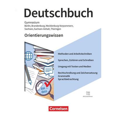 Deutschbuch Gymnasium - Berlin, Brandenburg, Mecklenburg-Vorpommern, Sachsen, Sachsen-Anhalt und Thüringen - Ausgabe 2019 - 5.-10. Schuljahr,
