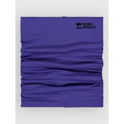 Mons Royale Merino Double Up Halswärmer Tube blue dusk Gr. Uni