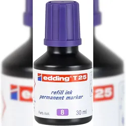 Nachfülltinte edding T 25 für edding Permanentmarker 30ml violett Packung mit 10 Stück