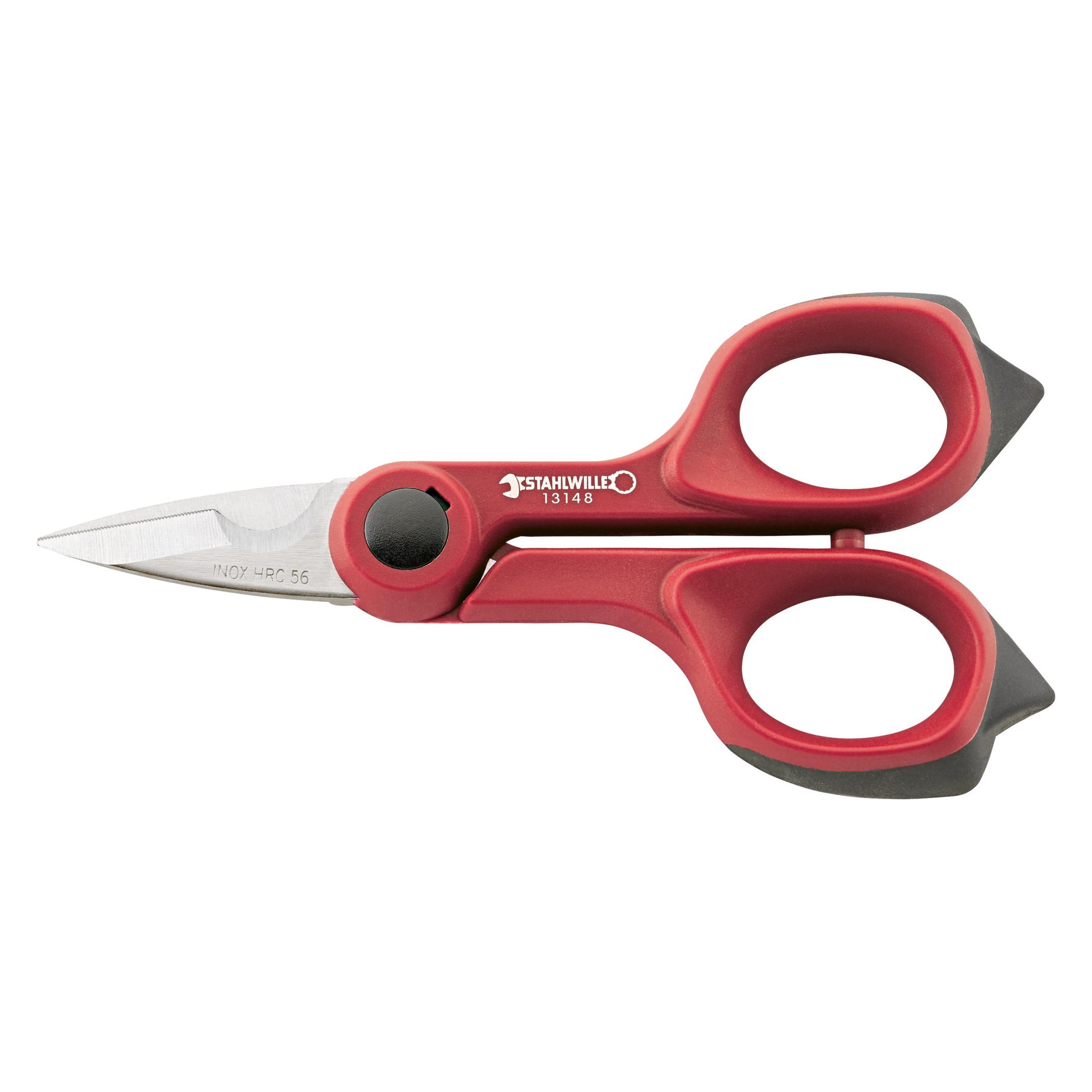 Stahlwille Drahtschere Länge 150mm, 2-K Griffe, rot 75270003 (150 mm) (75270003)