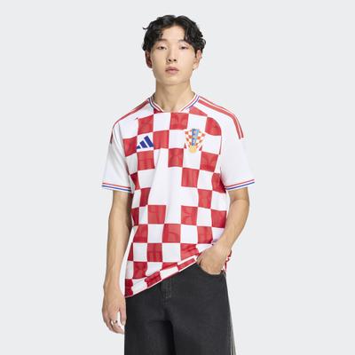 Fußballtrikot ADIDAS PERFORMANCE "HNS H JSY", Herren, Gr. XL, weiß, Obermaterial: 100% Polyester, Trikots Fußballtrikot, für Erwachsene, sportlicher Schnitt, aus Polyester