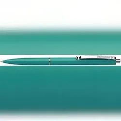 Schneider Druckkugelschreiber K15 grün Stahlclip und Metalldrücker