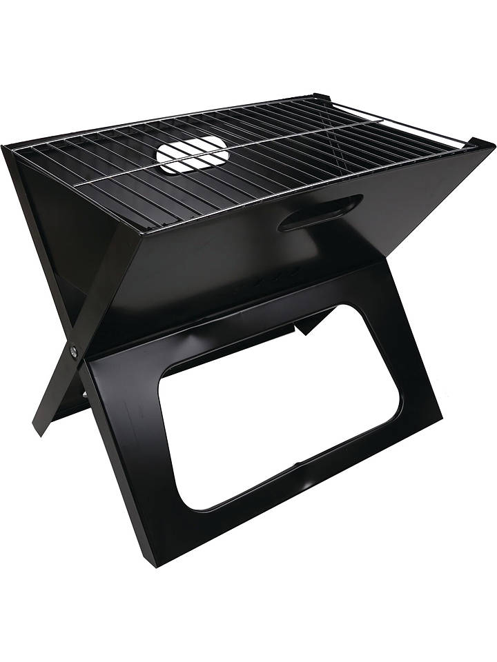 Regatta Klappgrill "BBQ Grill" in Schwarz - (B)46 x (H)36,5 x (T)28 cm - onesize