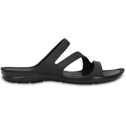 CROCS Damen Swiftwater Sandal W BlJ/Pwh, Größe 42-43 in Silber Silber