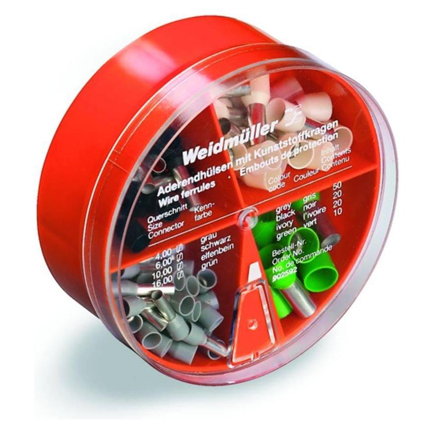 Weidmüller Aderendhülsen-Sortiment Typ 4 (H-BOX 4,0-16,0QMM -9025920000)