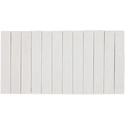 Stylex, Malstifte, Schulkreide 12 Stk. weiss (12x)