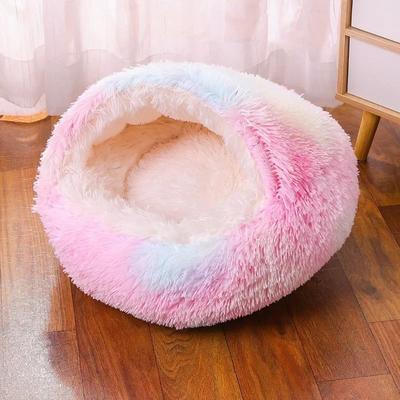 Uplifted Goods Plush Hooded Anti Anxiety Pet Sanctuary 04 l