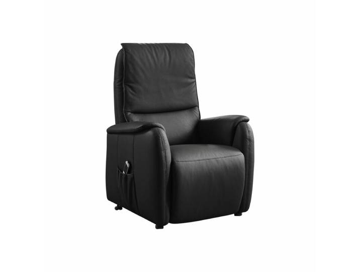 Europa Möbel Collection EM Witten Fernsehsessel Leder - Leder Punch schwarz - Small - Relaxfunktion &amp; Bedienung Aufstehhilfe über Sensoren Aufstehhilfe, automatische Fußteilverstellung, automatische Relaxfunktion, automatische Rückenteilverstellung, automatische Sitzteilverstellung, manuelle Kopfteilverstellung Zeitlos