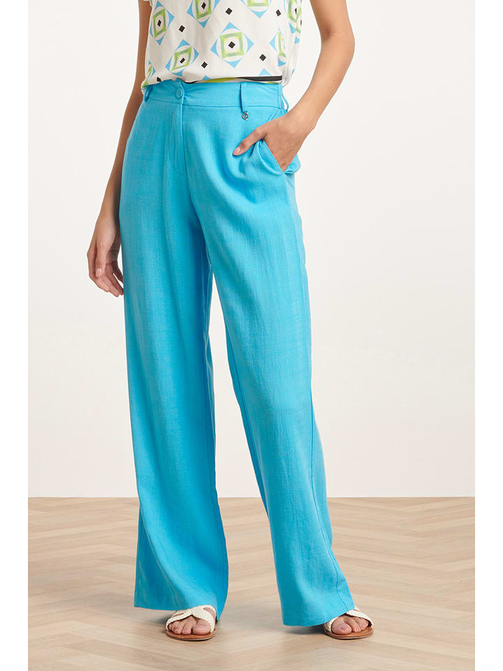 Smashed Lemon Hose in Blau - 3XL