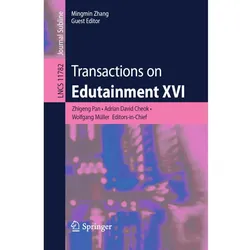 Transactions on Edutainment XVI, Fachbücher