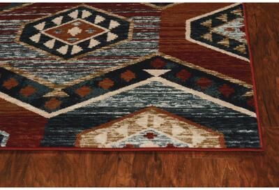 Porch & Den Cornelian Cornelian Red Artisan Rug