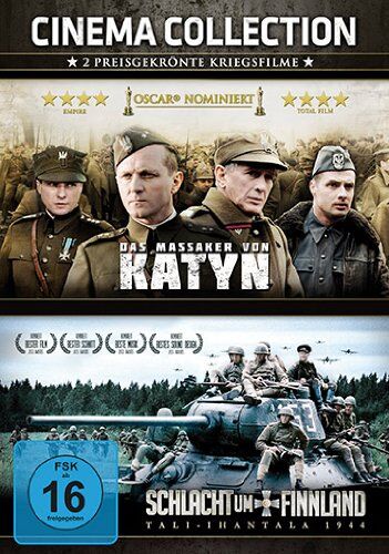 Andrzej Wajda / Åke Lindman - Das Massaker von Katyn/Schlacht um Finnland (Cinema Collection) [2 DVDs] - Preis vom 13.10.2026 11:25:28 h