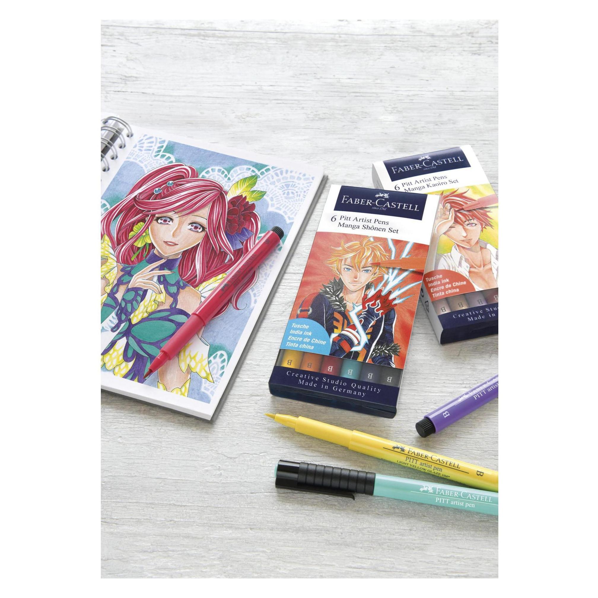 Faber-Castell Manga Shônen (6x) (167157)