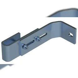 Zarges Wandhalter verstellbar 150-190mm Edelstahl für GFK-Leiter