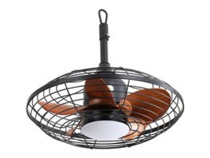 Ventilateur Plafond Crochet de Suspension Intérieur Extérieur 5 Lames en ABS 6 Vitesses Télécommande-Mode Hiver-Été-Moteur CC 50cm