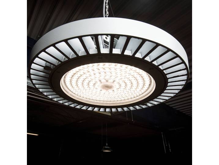LTS LED-Hallenstrahler FLC 840 Pendel Linse 66° 152W, alu / grau / zink, Aluminium