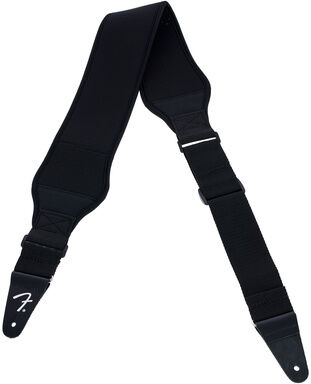 Fender "Swell Neoprene Strap 3.5"" Schwarz