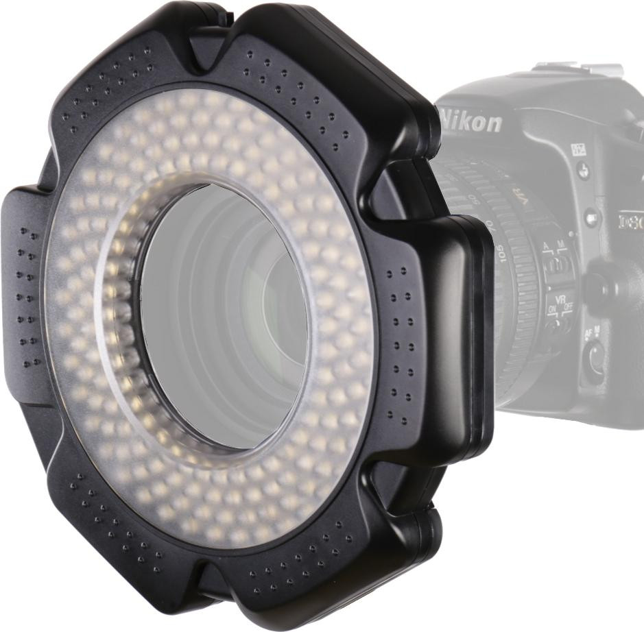 StudioKing Macro-LED Ringlamp model RL-160 dimbaar