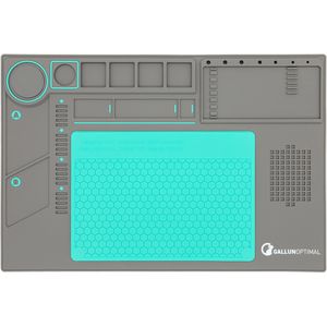 GALLUNOPTIMAL Lötmatte GOAMATSIL, 45 x 30cm, antistatisch, magnetisch, bis 500 Grad