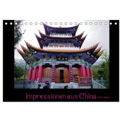 Impressionen aus China (Tischkalender 2027 DIN A5 quer), CALVENDO Monatskalender