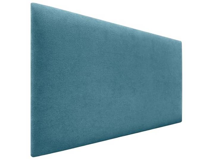 DHOME Gepolstertes Kopfteil Glatt aus Aqualine-Stoff Höhe 70 cm Dicke 4 cm und 8 cm für Wand Akustische Kopfteile Schallabsorbierend (Türkis, 110cm, Stärke 8cm)
