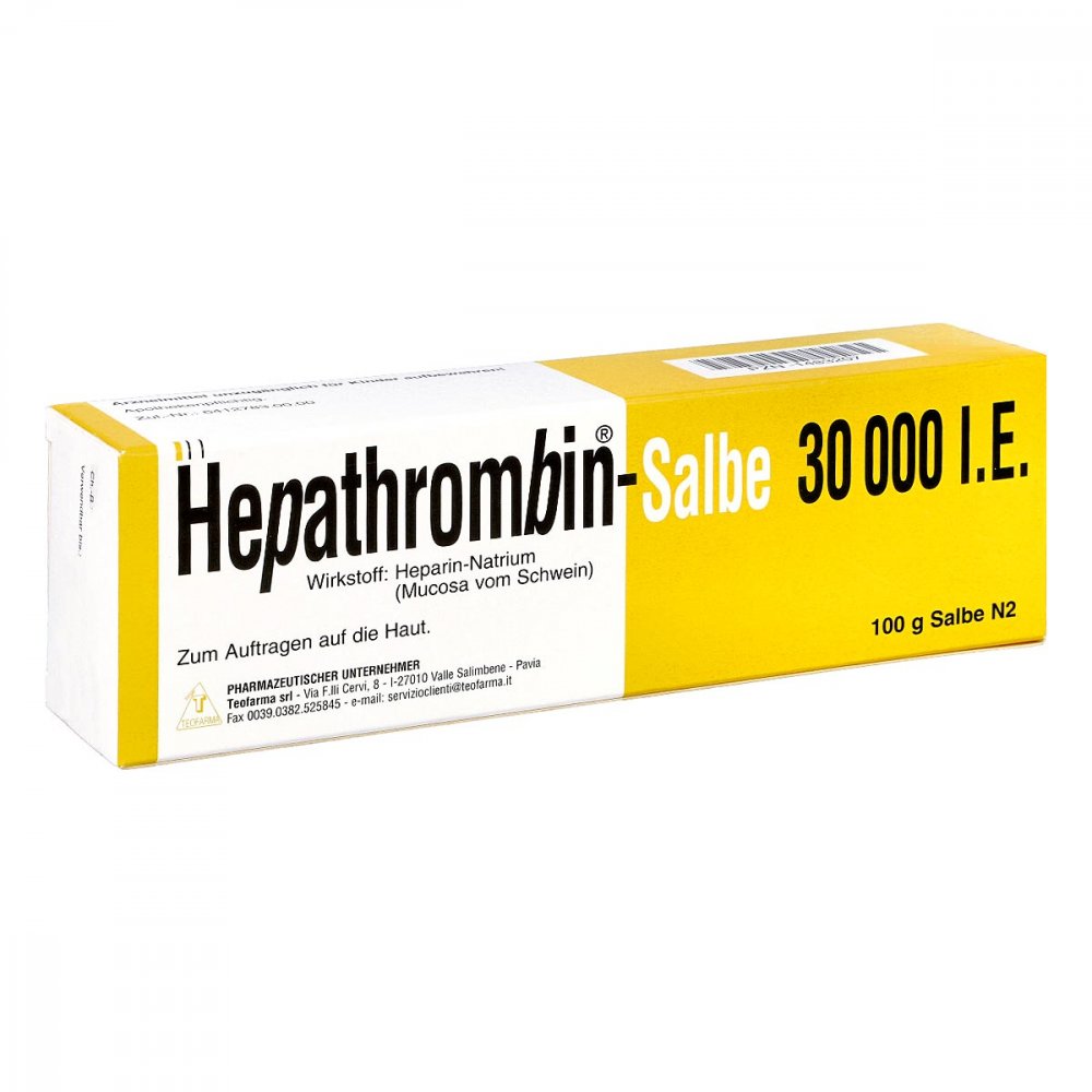 Teofarma s.r.l. Hepathrombin 30000 01483207