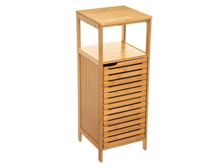 Meuble colonne 1 porte  Sicela  bambou - 5five