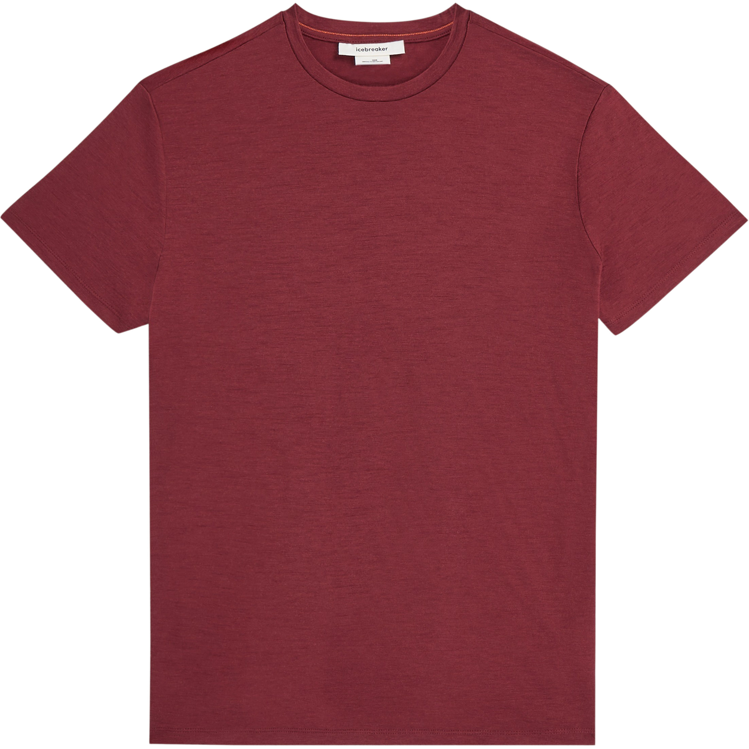 Icebreaker Tech Lite III Herren T-Shirts rot Größe L Trekking Hautfreundlich Merinowolle