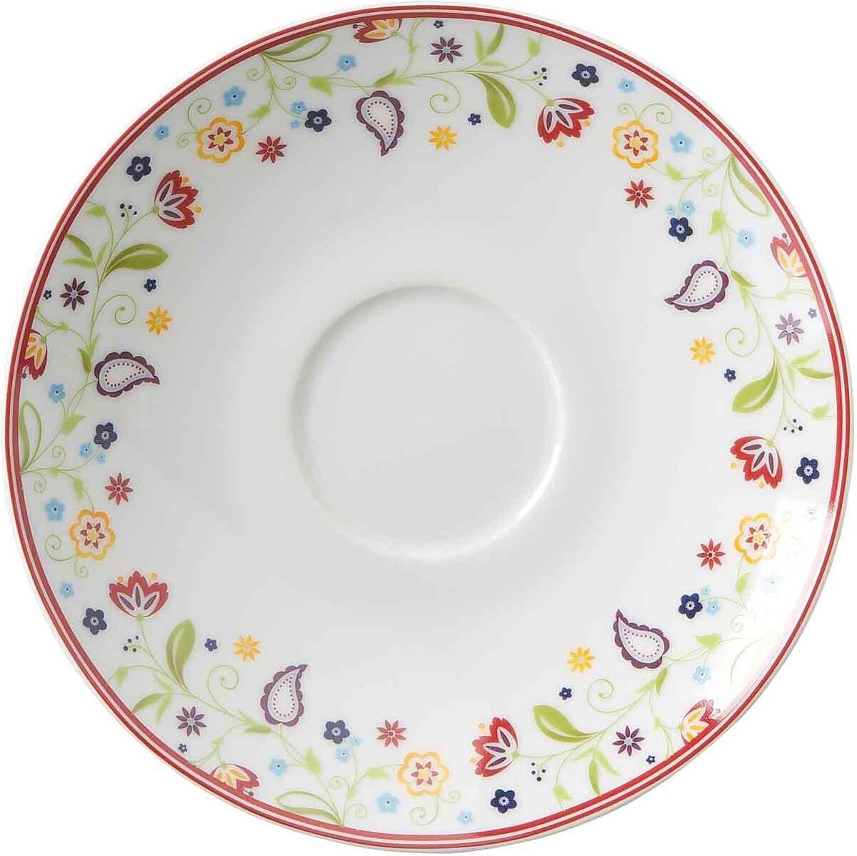 Geschirr-Set RITZENHOFF & BREKER "Kaffeeservice Doppio 18er Set bunt", bunt, 18, Porzellan, Geschirr-Sets, Geschirr-Set, Spülmaschinengeeignet