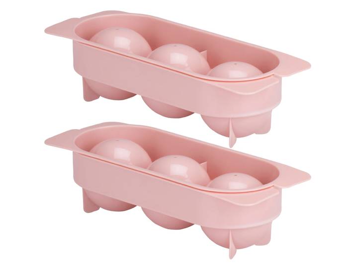 2er-Set Eiswürfelform für 3 Eiskugeln, Ø 5,5 cm
