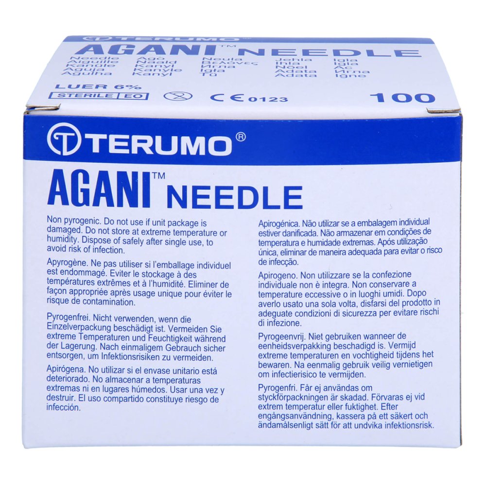 Terumo Deutschland GmbH Agani Kanüle 20 G 38 mm gelb 01802061