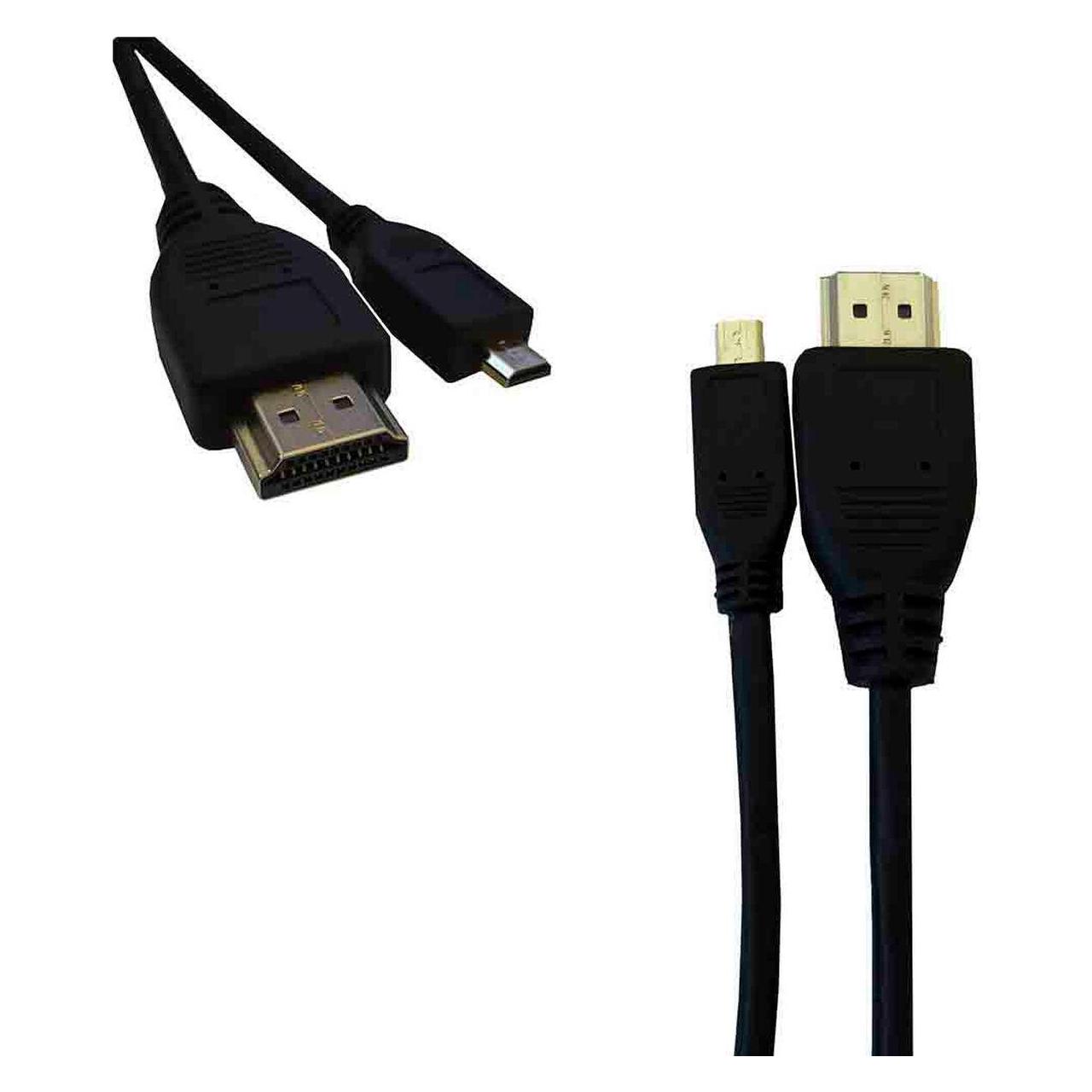 EDM HDMI auf Mikro HDMI Verbindungskabel 51234 Schwarz 1 m (0.20 m) (49424830)