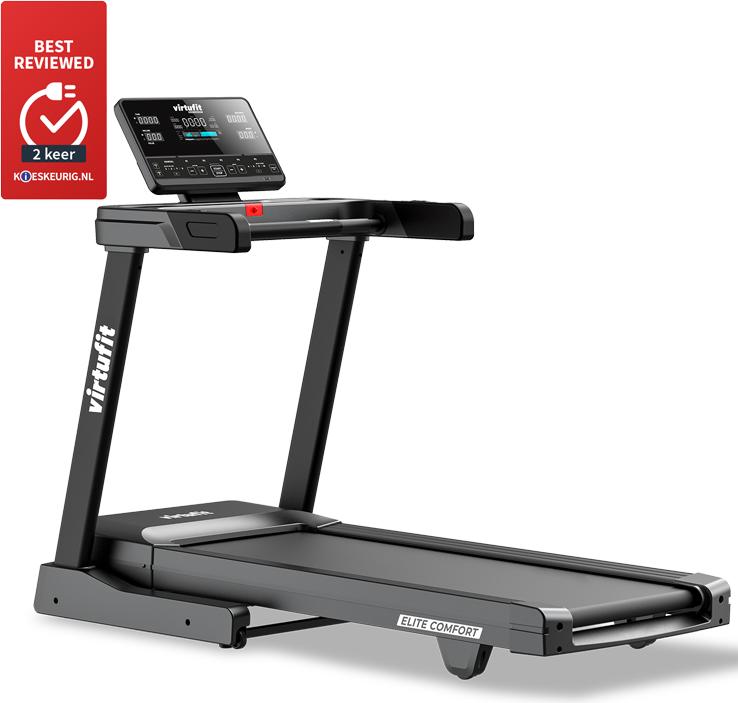 VirtuFit Elite Comfort Laufband klappbar 20 km/h 15% Steigung Bluetooth