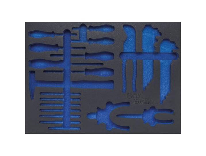 BGS 4038-1 Insert de servante d'atelier 3/3 vide pour art. 4038