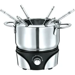 KÜCHENPROFI Fondue Set GENF - silber