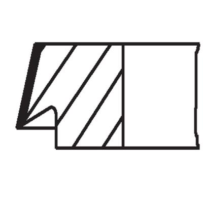 MAHLE Kolbenringsatz 011 63 N0