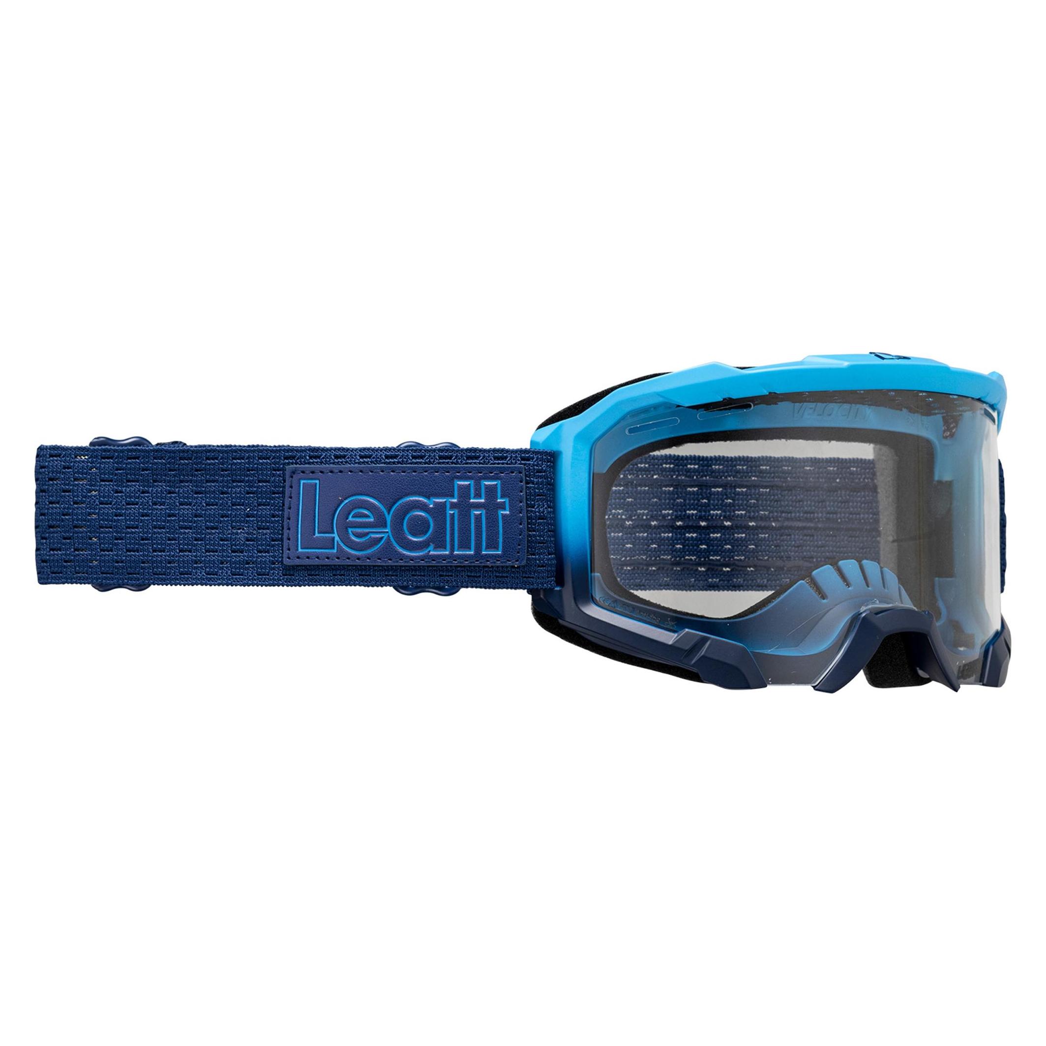 Leatt Goggle Velocity 4.0 MTB - Cyan Clear 83% (Cyan) (39981644)