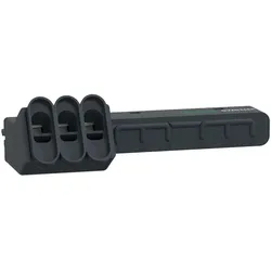 Schneider Electric GV2G345A Drehstrom-Sammelschienensystem, 63A, 2 Abgangsstellen, 54mm Abstand
