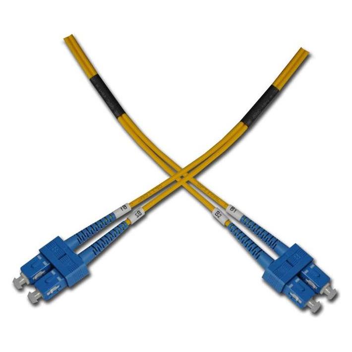 Opticord SC/SC fibre optic cable Yellow (1 m) (1020)