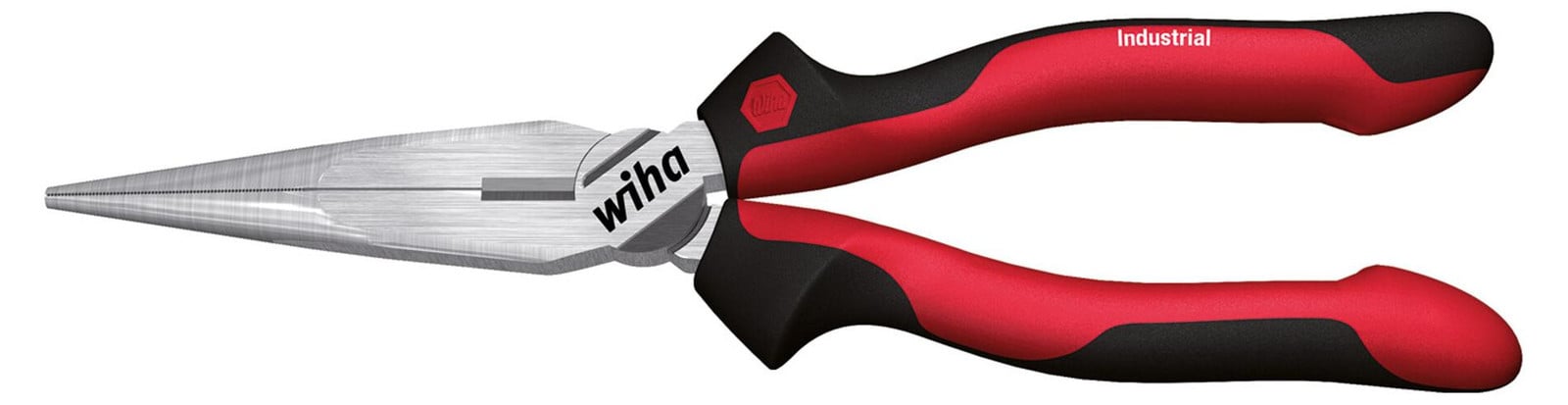 Wiha Z 05 0 02 Punttang, Staal, Zwart/Rood, 160 mm
