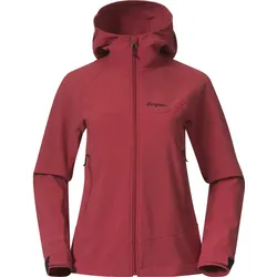 Bergans Damen Vaagaa Softshell Jacke Hood - XS - Crimson Red