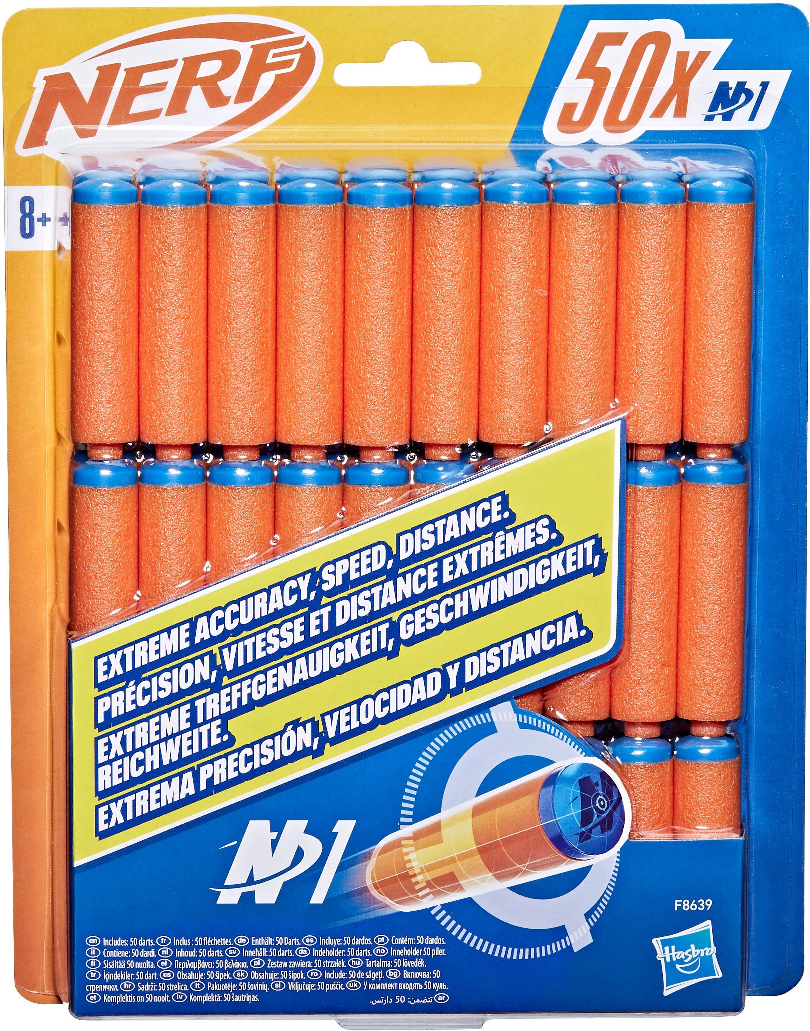 Nerf N Refill 50 - 50 N1 Darts for Nerf N Series Blasters - 50-count