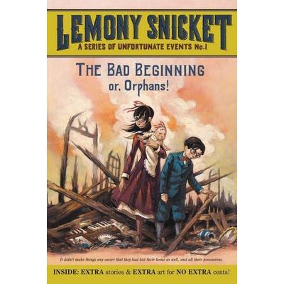 A Series of Unfortunate Events 01. The Bad Beginning, Taschenbuch von Lemony Snicket, Harper Collins Publ. USA, 978-0-06-114630-5