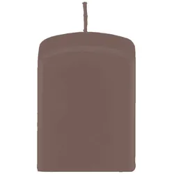 Kopschitz Kerzen Quader Kerzen Mocca 6 x Ø 6/6 cm, 4 Stück