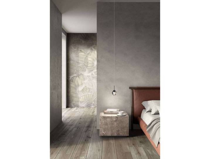 kdln Hängeleuchte Dew, dimmbar, schwarz, für Küche, Glas, Design